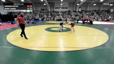 113 lbs Consi Of 64 #2 - Benjamin Seifert, NY vs Brody Harris, SC