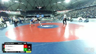 4A 182 lbs 1st Place Match - Phillip Chobot, South Kitsap vs Christopher Neal, Tahoma