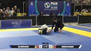 Edison Lou Salonga vs Zac Joseph Shaffi 2025 Pan Kids Jiu-Jitsu IBJJF Championship
