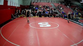 215 lbs Quarterfinal - Adam Baloga, Burgettstown Hs vs Logan Latimore, North East Hs