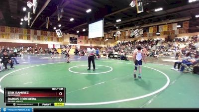 106 lbs Champ. Round 3 - Darius Corcuera, Paloma Valley vs Erik Ramirez, Palm Desert