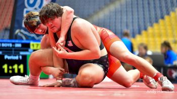 285 lbs 1st Place Match - Koy Hopke, WI vs Navarro Schunke, SD