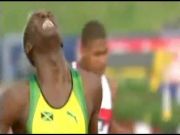 17yr old Usain Bolt runs 45.35 in the 400m AMAZING!!!