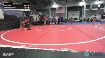 90 lbs Rr Rnd 5 - Mac Still, Sperry Wrestling Club vs Gunner Bishop, Bristow Elementary Wrestling Club