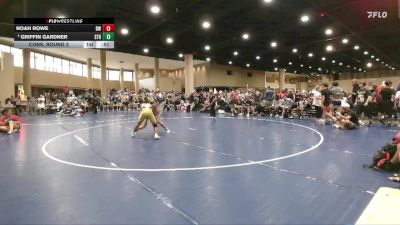 126 lbs Cons. Round 2 - Noah Rowe, Bishop Wrestling vs Griffin Gardner, Stronghold