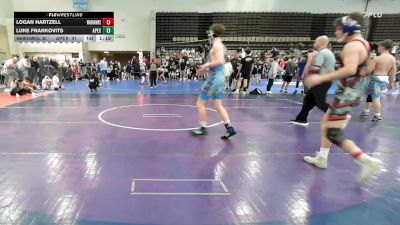 141 lbs Rr Rnd 2 - Logan Hartzell, Warhawks Wrestling Inc. - MSE vs Luke Frankovits, Apex - MSE