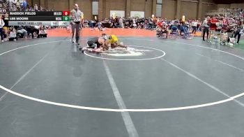 126 lbs Cons. Round 6 - Lee Moore, McAlester vs Maddox Fields, Melissa