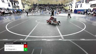 152 lbs Consi Of 16 #1 - Evan Carss, Easton vs Raymond Fitzgerald, Malvern Prep