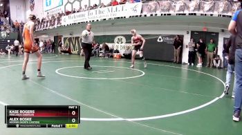 150 lbs Champ. Round 3 - Alex Boske, Hoover (North Canton) vs Kase Rogers, Firelands (Oberlin)