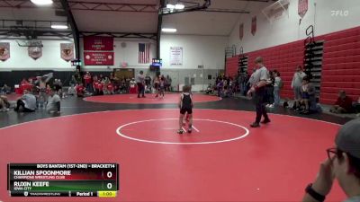 Cons. Round 1 - Ruxin Keefe, IOWA CITY vs Killian Spoonmore, Champions Wrestling Club