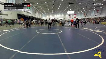 86 lbs Cons. Semi - Taryn Morsch, Divas Of Destruction Wrestling Club vs Lia Ashley, Pittsford Panthers Wrestling Club