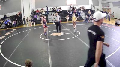 65 lbs Round 1 - Karter Legas, Latrobe vs Jarrett Ritenour, Greensburg-Salem