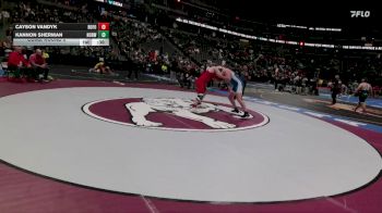 215-2A Cons. Round 3 - Cayson VanDyk, Rocky Ford vs Kannon Sherman, Norwood