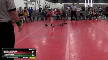 105 lbs 2nd Wrestleback (8 Team) - Aiden McClure, Steller Trained vs JOSIAH SIMS, West Shore Wrestling Club