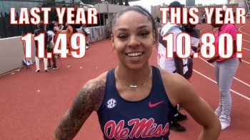 How Mckenzie Long Went From 100m PB 11.49 to 10.80 In ONE YEAR!