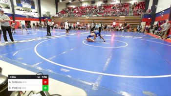 119 lbs Rr Rnd 2 - Asher Giddens, Bixby JH Boys vs Broderick Perkins, Bixby JH Boys