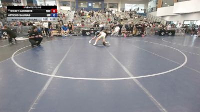 120 lbs Quarters - Wyatt Carnrite, Poway RTC vs Atticus Salinas, Gold Rush Wrestling