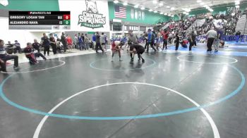 126 lbs 5th Place Match - Gregory Logan Tan, Martin Luther King vs Alejandro Nava, Canyon Springs