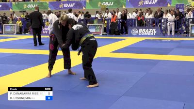 PATRICIA CANABARRA RIBEIRO vs KAREN UTSUNOMIA 2024 Brasileiro Jiu-Jitsu IBJJF