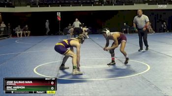 125 lbs Cons. Round 3 - Jose Salinas Nava, Schreiner vs Eric Harmon, Fontbonne