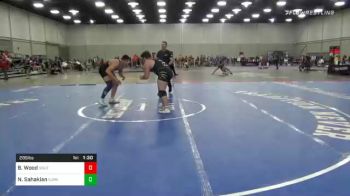 285 lbs Semifinal - Bronx Wood, South Central Punishers vs Nicholas Sahakian, Sunkist Kids Monster Garage