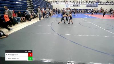 Consolation - Anthony Alvarez, Team Tulsa Wrestling Club vs Grant McKinnon, Saints Wrestling Club