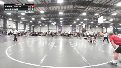 160 lbs Rr Rnd 1 - Rocco Allegretto, 4M Strength vs Mason Horwat, Micky's Maniacs Blue