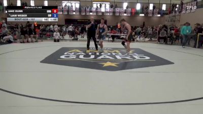 157 lbs Quarters - Jake Dunn, Iowa vs Liam Weber, Immortal Athletics WC