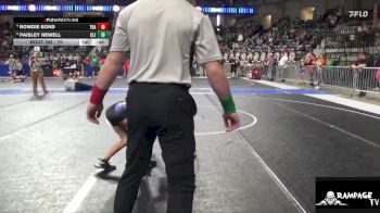 70 lbs Cons. Round 3 - Rowdie Bond, Trailhands vs Paisley Newell, Clearwater