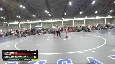 65A Quarterfinal - Zavior McKay, Idaho Gold vs Christian Collins-Garcia, Hawk Wrestling Club