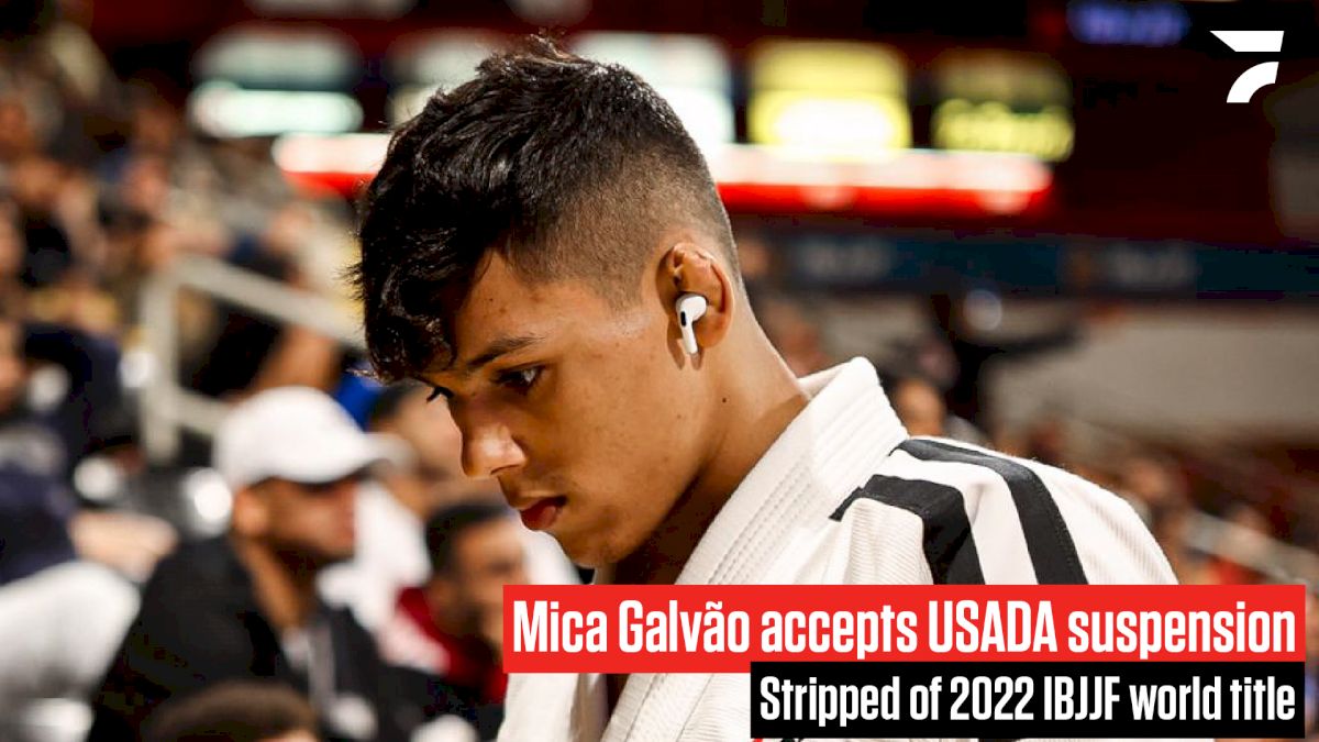 Mica Galvão Accepts USADA Sanction, Stripped Of 2022 IBJJF World Title