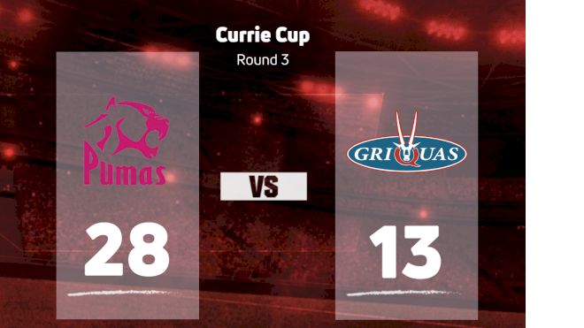 2023 Pumas vs Griquas