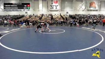 Champ. Round 1 - Hunter Giaconia, Webster Schroeder Youth Wrestling vs Mickey Mescall, Gowanda Wrestling Club
