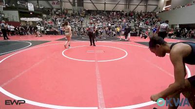 97 lbs Rr Rnd 1 - LAMORIE HARBERT, KIPP TULSA vs Natalie LeGrand, Sperry Wrestling Club