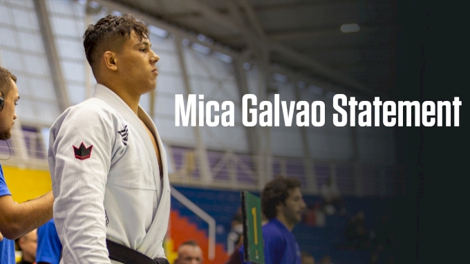 BJJ phenom Mica Galvao fails drug test, stripped of 2022 IBJJF