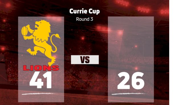 2023 Golden Lions vs Griffons