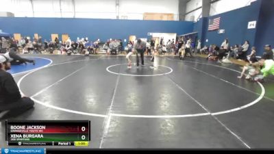 37-39 lbs Round 3 - Porter Burnell, Bonneville Wrestling Club vs Braden Nichols, Hawk Wrestling Club