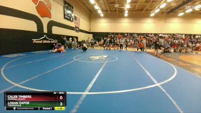 157C Round 1 - Logan Dafoe, Thermopolis vs Caleb Timbers, Natrona County