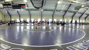 149 lbs Champ. Round 3 - Nathan Higley, Unattached vs Aidan Torres, Indiana University