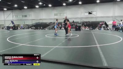 105 lbs Round 1 (8 Team) - Amaya Rubalcado, Texas Red vs Erin Rizzuto, Florida