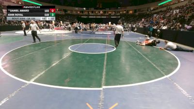 5A 190 lbs Champ. Round 1 - John Royal, Clovis vs Daniel Amaro, Las Cruces