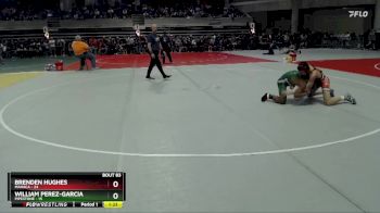 130 lbs Champ. Round 1 - William Perez-Garcia, Pipestone vs Brenden Hughes, MAHACA