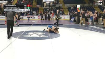 113 lbs Semifinal - John Woodall, Franklin vs Alexavier Orellana, Woburn