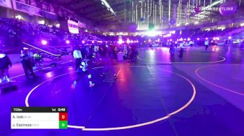 113 lbs Consi Of 8 #1 - Andrew Isek, Black Fox Wr Ac vs Jp Espinoza, Colorado Outlaws