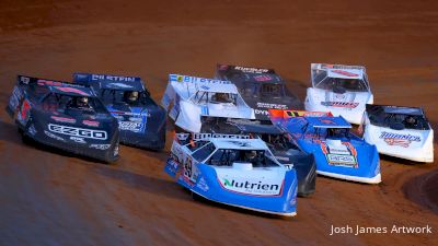 Jonathan Davenport All Smiles After Third Place Run At Kyle Larson Late Model Challenge