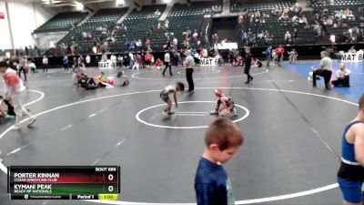 61 lbs 1st Place Match - Kymani Peak, Ready RP Nationals vs Porter Kinnan, Cozad Wrestling Club