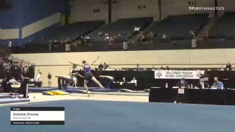 Andrew Graves - Floor, Branch Gym MI - 2021 USA Gymnastics Development Program National Championships