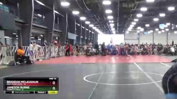 88 lbs Round 2 (6 Team) - Jameson Burns, Morris Fitness vs Brandan McLaughlin, East Coast Elite