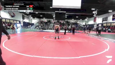 113 lbs Cons. Round 4 - Patrick Leffard, Chaparral vs Austin McCuen, Sunny Hills