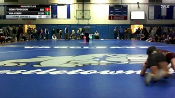 Girls 114 lbs Cons. Round 2 - Ava Ayers, Ocean Springs Women vs Demi Ferguson, George County High School